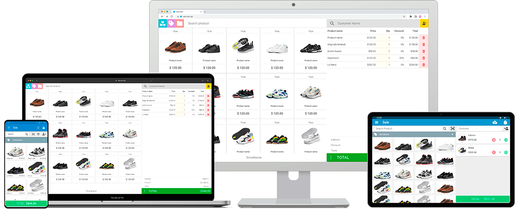 NiceRevo POS System Dashboard